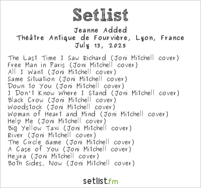 Setlist