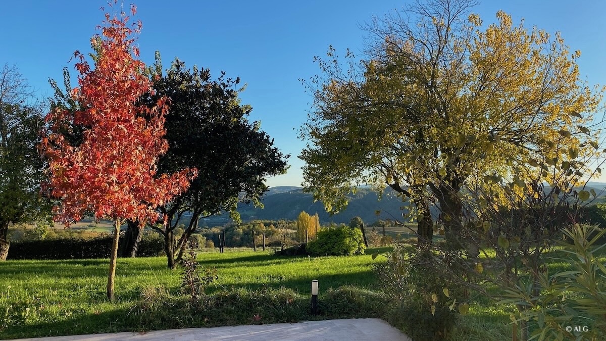 Saint-Uze à l'automne