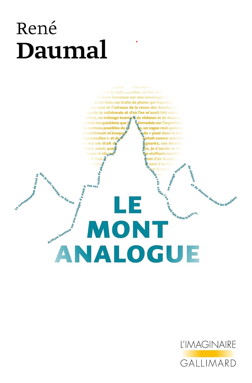 Le Mont Analogue, Gallimard